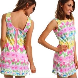 Lilly Pulitzer Delia Multi Floral Line Dance Dress